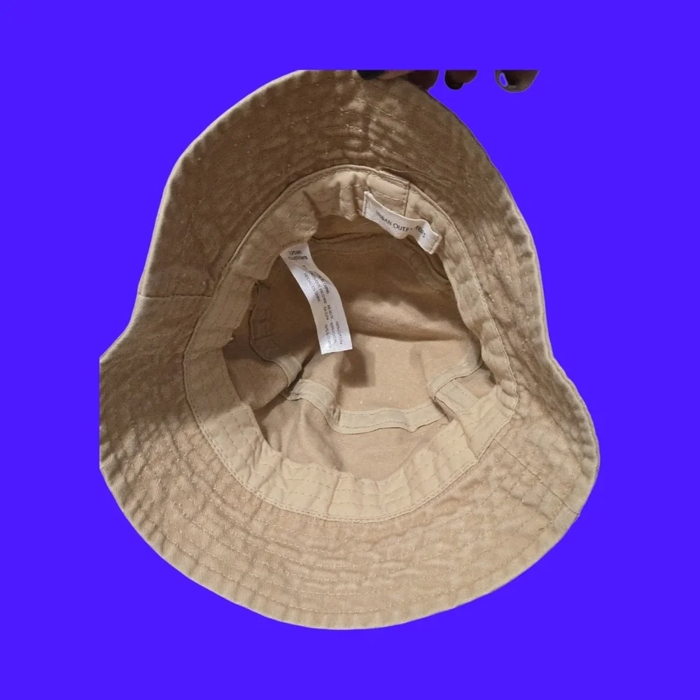 Urban Outfitters Unisex Tan Bucket Hat streetwear festivals beach pool travel